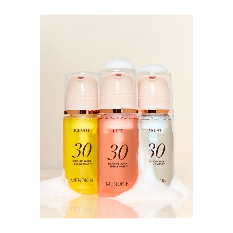 Menokin 3 types of ultra-convenient 30-second quick bubble masks, hwajalmuk