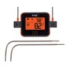 TFA Dostmann BBQ Thermometer Transmitter View, 14.1514.10, 2 Temperature Sensors