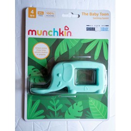 Munchkin The Baby Toon Silicone Teether Spoon Elephant - Mint