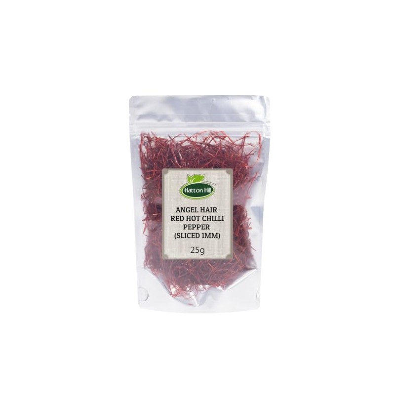 Angel Hair Red Hot Chilli Pepper (Sliced 1mm) 25g by