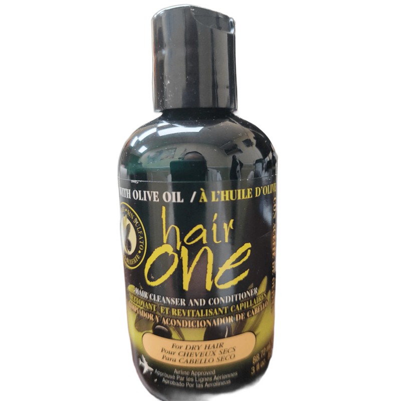 Hair One Hair Cleanser and Conditioner with Olive Oil For