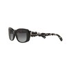 Coach HC8168 Sunglasses, Black/Grey Gradient, 56 mm