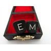 Miniblings Letters Cuff Links Cufflinks Typewriter Keys E and M