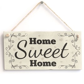 Home Sweet Home - Handmade Shabby Chic Wooden Sign/Plaque