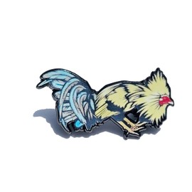 Angry Rooster Pin For Caps And Clothing Enamel Badge Gallo Gallero Mexican Latino Mexico Rooster Farm Fighting Gallo de Pelea