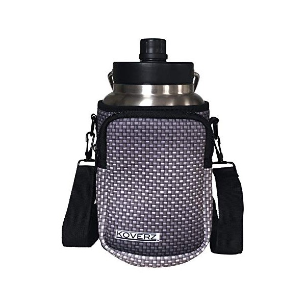 Koverz Half Gallon Jug Carrier, 64oz Bottle Carrier Compatible with