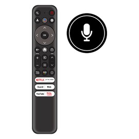 AULCMEET RC813-FMBA Voice Replacement Remote Control Compatible with TCL 4K OLED Smart TV 50S546, 55R646, 43S446, 50S446, 55S446, 55S546, 65R646, 65S446, 65S546,75S546, 85S446, 75R646, 75S446