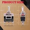 Twidec/3Pcs Heavy Duty Rocker Toggle Switch 20A 125V SPDT 3