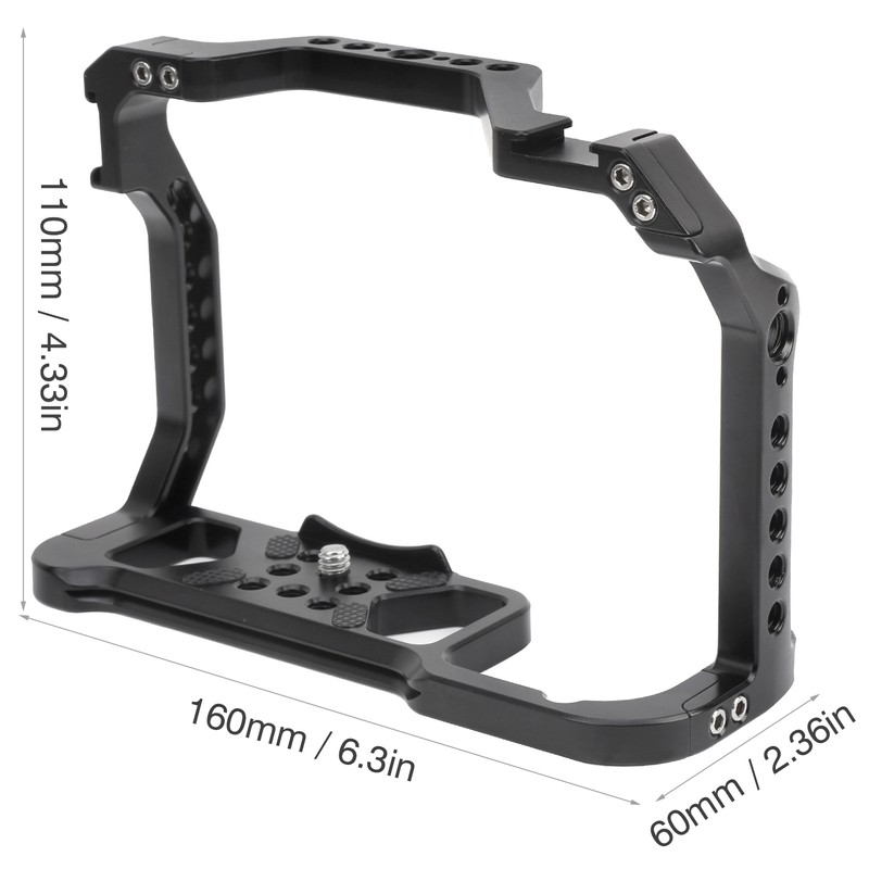 Aluminum Alloy Camera Video Shooting Cage Quick Release Rig for