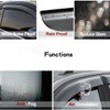 Puermto Side Window Wind Deflector fit for 2015-2019 Subaru Outback,