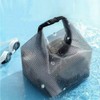 EVA Multi-purpose Buckle Waterproof Dry Bag for Gym, Water Parks, Swimming Pools, and Bathing EVA Buckle Waterproof Bag (Grey) 3ea