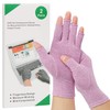 2-Pair Arthritis Compression Gloves for Alleviate Rheumatoid Osteoarthritis, Carpal Tunnel