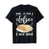 Lefse Norwegian Bread Recipe Maker Flatbread Rolling T-Shirt