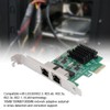 10/100/1000Mbps RJ-45*2 Dual port PCI-Ex1 GigabiT network Card for 8102-T2