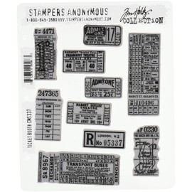 Stampers Anonymous Cling Stamp Tholtz Ticketbooth
