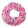 zarolo Women's Loop Scarf, Tube Scarf, Thin Neckerchief, Round Scarf,