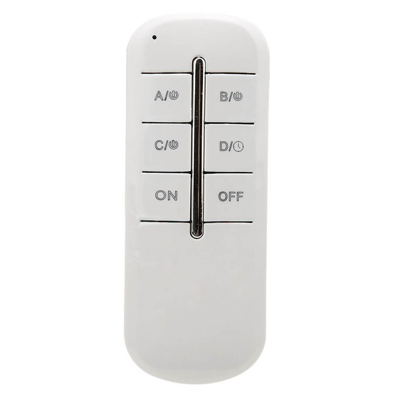 ON/OFF AC180-240V Wireless Receiver Lamp Light RF Remote Control Switch(4Way
