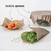beegut Linen Beeswax Cloths Roll 100 x 35 cm, Sustainable