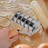 OSALADI Stainless Steel Lattice Cutter Lattice Pie Crust Cutter Pastry