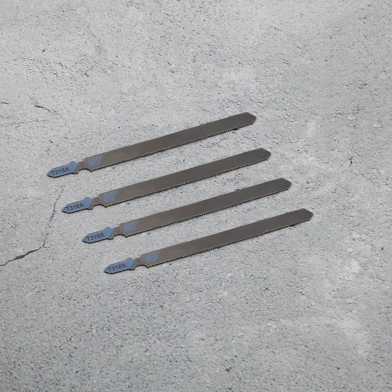 EMSea 10pcs T318A T-Shank Jigsaw Blades 132 High Speed Steel