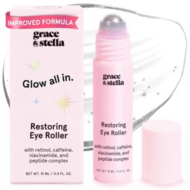 grace & stella- Elimina las bolsas y las ojeras: ¿Tienes una reunión a primera hora de la mañana? ¡Que venga! Nuestro sérum en crema para ojos con cafeína combina niacinamida y péptidos para combatir