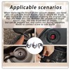 XTPTFABS Stainless Steel Vacuum Side Brush Mount Clips Compatible with