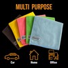 Tek Automotive Heavy Duty Microfibre Cloths – 5 Pack, Colour