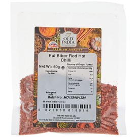 Old India Pul Biber Red Hot Chilli 50g