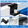 Pack of 4 Solar Panel Bracket End Clamp 30 mm