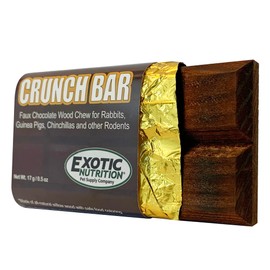 Willow Crunch Bar - Natural Safe Willow Chew Toy Cage Accessory - Rabbits, Guinea Pigs, Prairie Dogs, Chinchillas, Degus, Rats, Hedgehogs, Squirrels, Parrots, Birds, & Small Pets