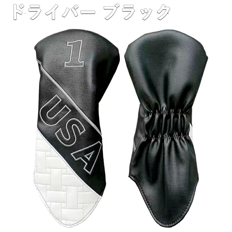 Golf Headcover Driver Cover Wood Cover Utility UT Cover Single