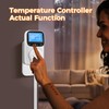 Diymore 1800W Plug in Digital Thermostat Temperature Controller Electric Thermostat