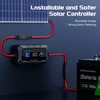 20A 12V/24V MPPT Wireless Solar Charge Controller, Bateria Power Intelligent