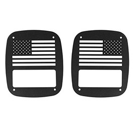 Hooke Road for Jeep Wrangler TJ Tail Light Covers Taillight Guards Compatible with Jeep TJ Wrangler 1997-2006