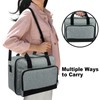 Doksmeria Projector Carrying Case, Projector Bag with Accessories Storage Pockets