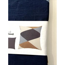 Ikea Bantorel BANTÖREL Pillow Cushion Cover 20"x20" Geometric Multicolor Cotton