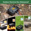 NineLeaf IP54 1PK Extra Large Outdoor Box w/ 7 Cable