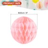 PATIKIL 8" Tissue Paper Pom Poms Flower Balls, 10 Pack