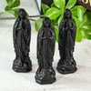 KYEYGWO Crystal Holy Virgin Mary Statue Catholic Our Lady Of