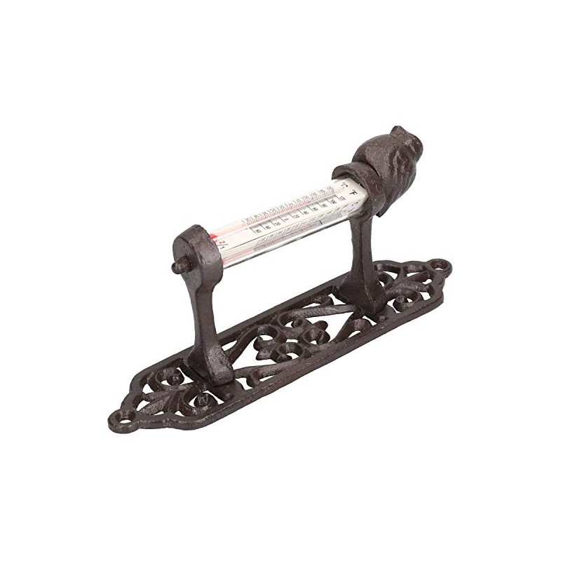 AB Tools Wall Rustic Thermometer Garden Wall Celsius Cast Iron