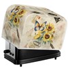 NETILGEN Toaster Dust Cover 4 Slice, Microwave Oven Grill Cover