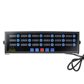 NJTFHU Commercial 18 Channel Kitchen Timers for Cooking with Alarm Adjustable Volume Professional Led Digital Timers for Cooking Clock Reminders for Multiple Events in Restaurant Kitchens