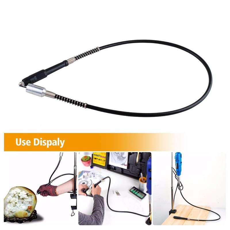 Flex Shaft Attachment Compatible with Dremel, Drill Rotary Tool Extension