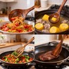 TNCANJU Wooden Spoons for Cooking, 10 Pcs Acacia Wood Cooking