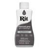 Rit Dye 88620 Charcoal Grey Liquid Dye 8 oz,