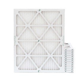 Glasfloss ZL 20x24x1 MERV 13 (FPR 10) Air Filters for AC and Furnace. Case of 12. Actual Size: 19-3/8 x 23-3/8 x 7/8