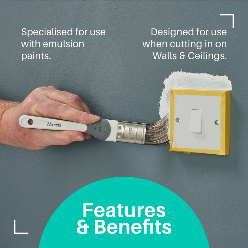 Harris 102011003 Seriously Good Walls & Ceilings Paint Brush 1.5in