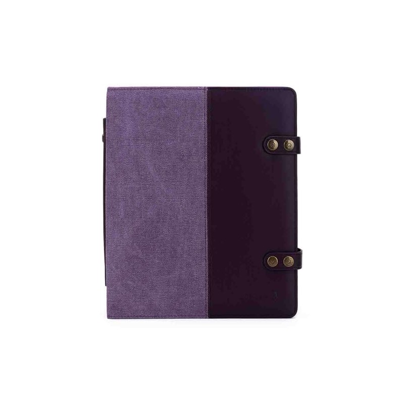 Della Q Hook Notebook-Faux-Leather Handle, for Knitting and Crochet Needles,
