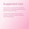 Young Nails Synergy Gel System, Clear Gloss Finishing Gel -