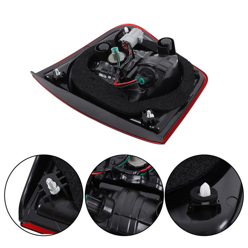 Silscvtt RH Rear Brake Inner Tail Light Assembly Replacement for